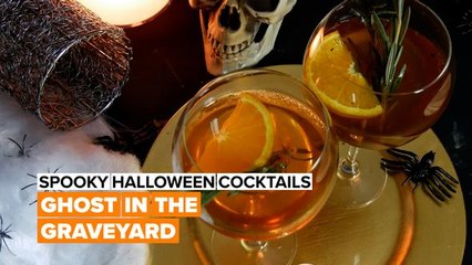 Spooky Halloween Cocktails: Ghost in the Graveyard