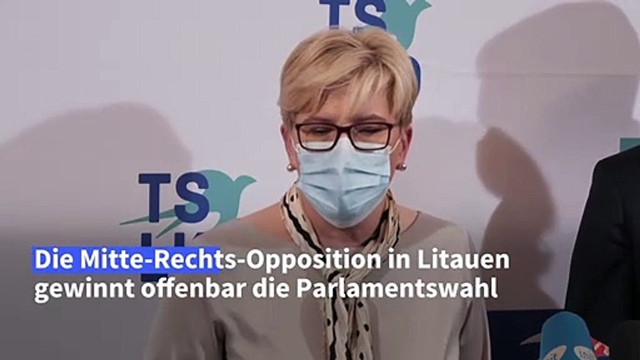 Litauen: mitte-rechts-opposition gewinnt parlamentswahl