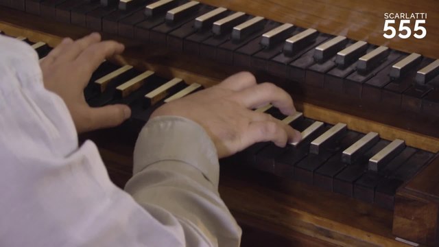 Scarlatti : Sonate pour clavecin en Ut Majeur K 327 L 152 (Allegro), par Olivier Baumont - #Scarlatti555