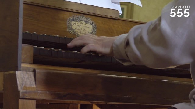 Scarlatti : Sonate pour clavecin en Ut Majeur K 326 L 201 (Allegro), par Olivier Baumont - #Scarlatti555
