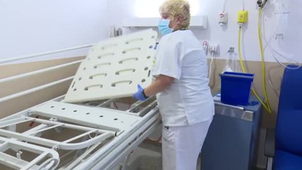 Así se desinfecta una planta COVID