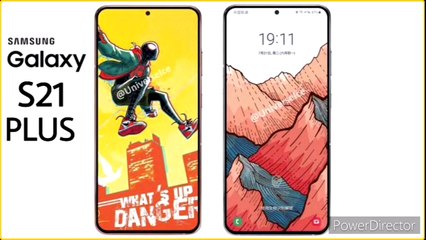 Samsung Galaxy S21 Plus: Design revealed.