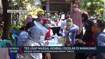 Tes Usap Massal Kembali Di Gelar Di Mamajang Kasus Covid-19 Ditemukan Masih Tinggi