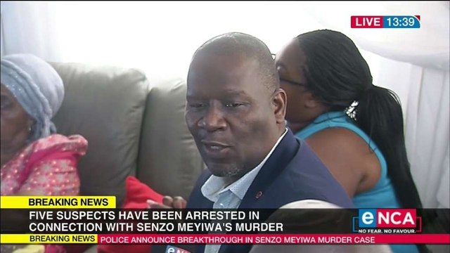 Five suspects arrested in Meyiwa murder case