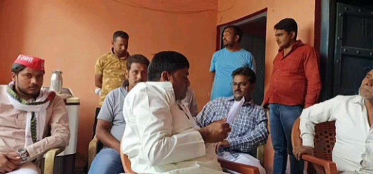 जनसंपर्क अभियान चलाने में जुटे सपा जिलाध्यक्ष