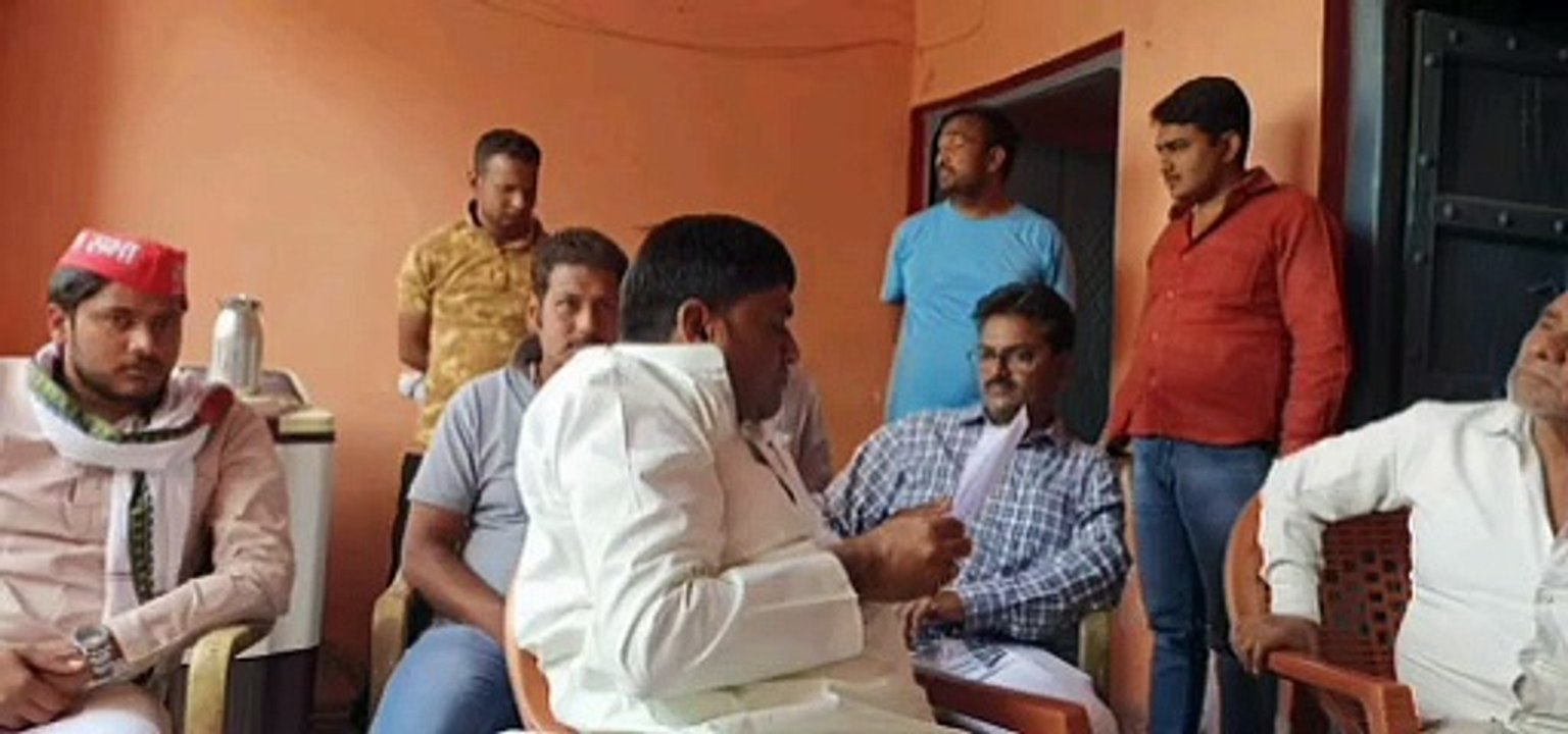जनसंपर्क अभियान चलाने में जुटे सपा जिलाध्यक्ष