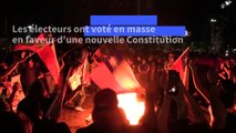 Les Chiliens plébiscitent un changement de Constitution