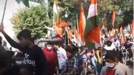Jammu and Kashmir: BJP's youth wing takes out Tiranga Yatra