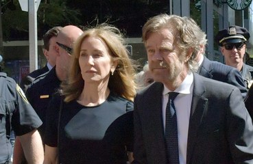 Felicity Huffman completes her college admissions sentence