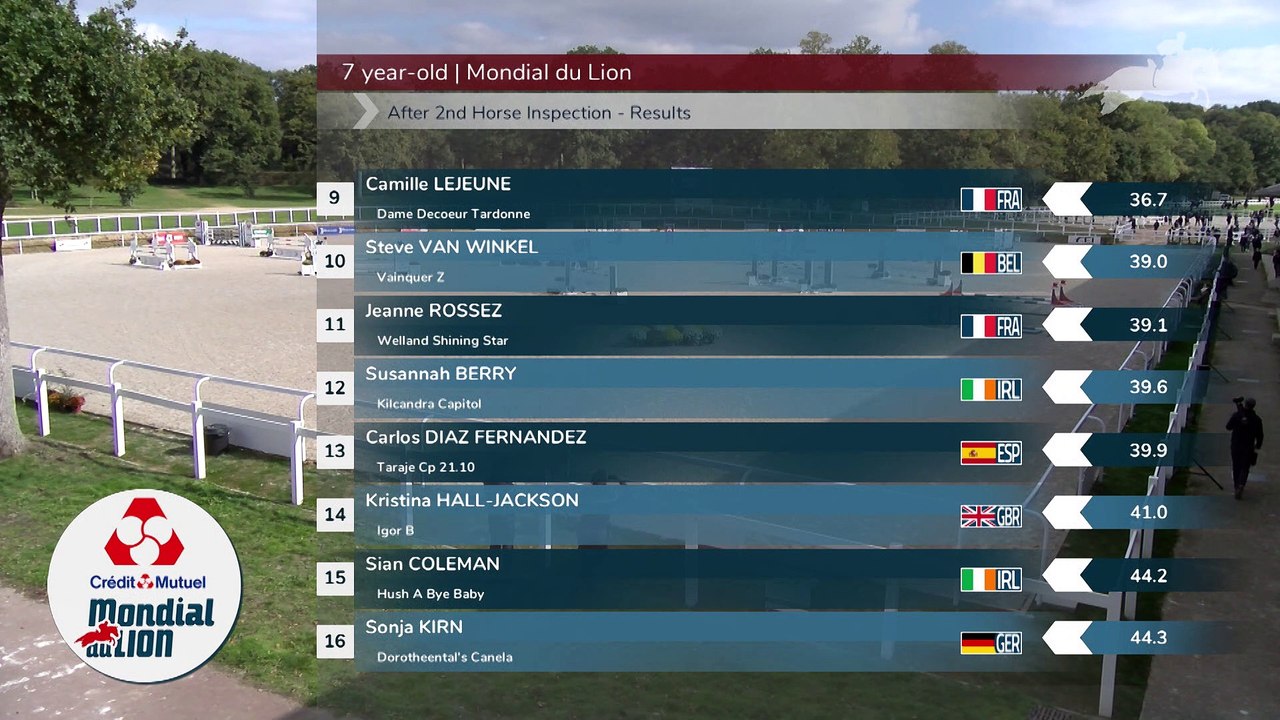 Mondial du Lion 2020 - Jumping 7 ans (REPLAY)
