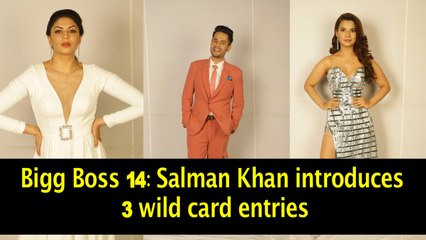 Download Video: Bigg Boss 14- Salman Khan introduces 3 wild card entries