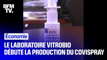 La production du spray nasal Covispray vient de commencer