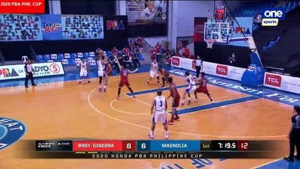 Magnolia vs Ginebra - 1st Qtr Elimination October 25, 2020 - PBA Phil Cup 2020