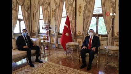 Sağlık Bakanı Fahrettin Koca, İstanbul Valiliği’nde