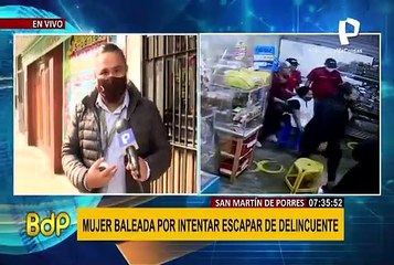 SMP: vecinos claman presencia policial tras asalto que dejó una mujer baleada