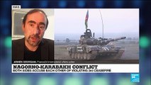 Armenia, Azerbaijan blame each other for violating third ceasefire