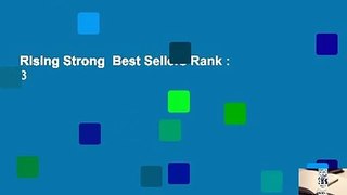 Rising Strong  Best Sellers Rank : #3