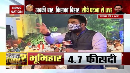 Bihar Poll: Removing CM Nitish Kumar face from poster tells everything