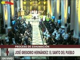 Testigo da fe que restos de José Gregorio Hernández reposan en la Iglesia Nuestra Señora La Candelaria