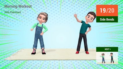 Morning Kids Workout : Wake Up Exercises