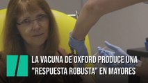 La vacuna de Oxford produce una 