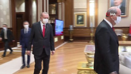 - Cumhurbaşkanı Erdoğan, Ersin Tatar ile görüştü