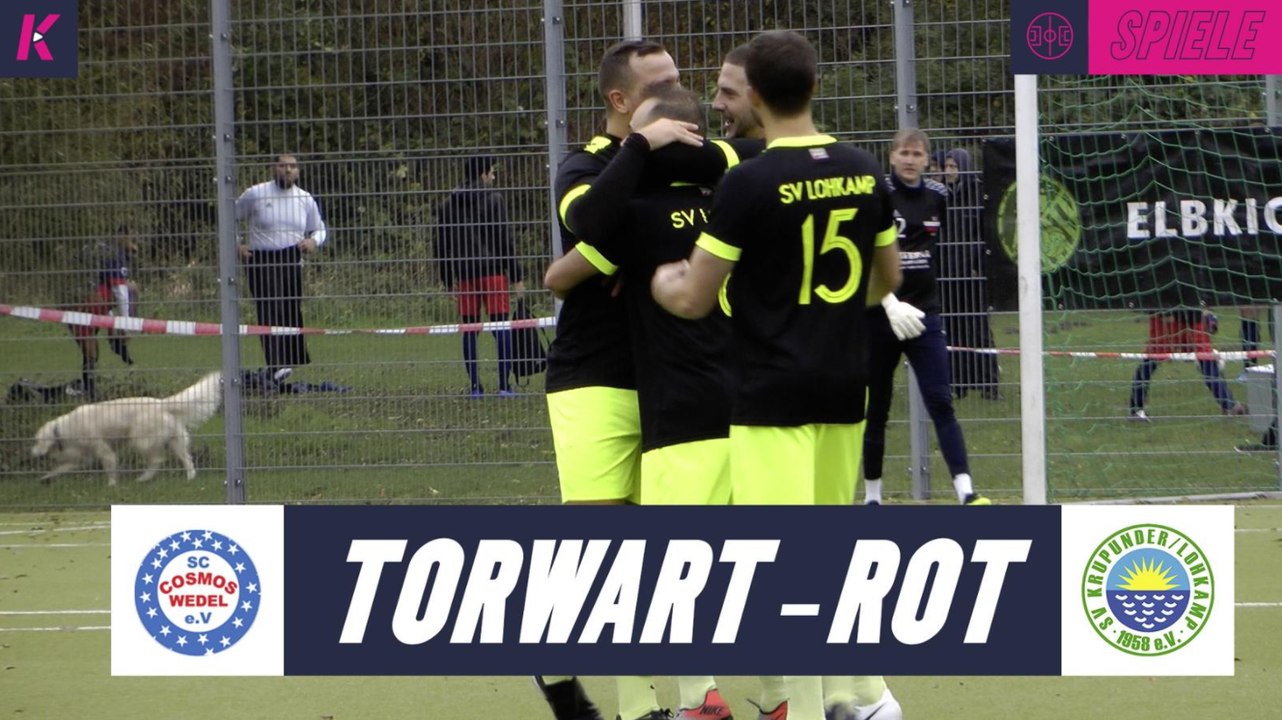 35-Meter-Knaller in den Winkel | Cosmos Wedel – SV Krupunder/Lohkamp (Kreisliga 7)