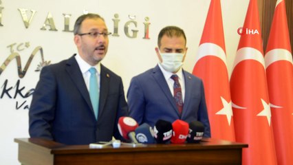 Bakan Kasapoğlu: 'Hakkari; terörden, gözyaşından, kandan beslenenlere ‘geçit yok’ diyor”