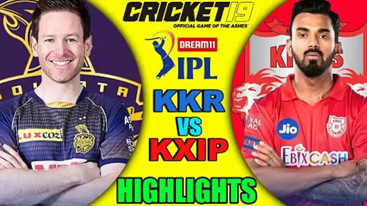 Kolkata Knight Riders vs Kings XI Punjab || KKR vs KXIP || IPL 2020 highlights