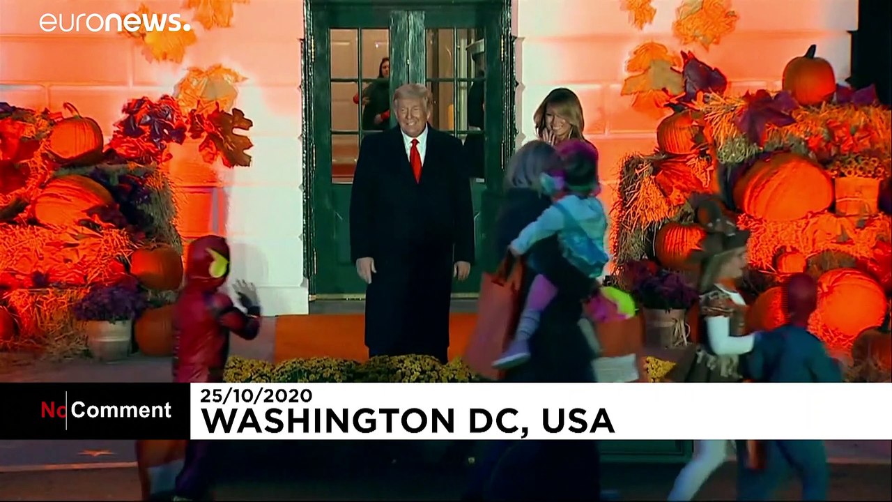 Zum Gruseln: Ehepaar Trump lädt zur Halloween-Parade