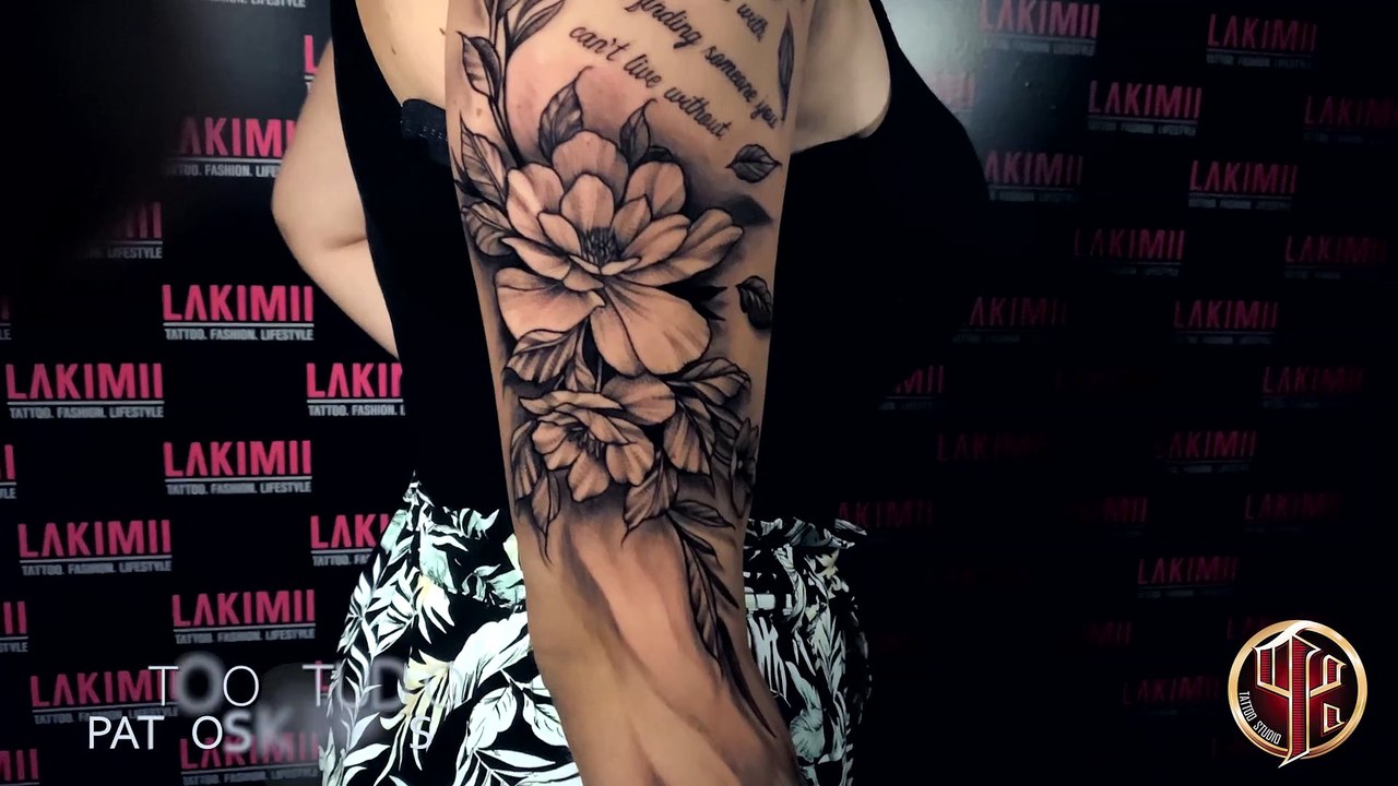 Tattoo Studio Pattos Keppos - Roses and Lettering Tattoo