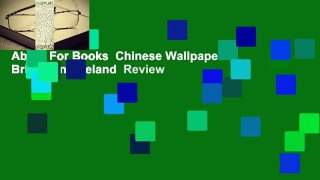 About For Books  Chinese Wallpaper in Britain and Ireland  Review