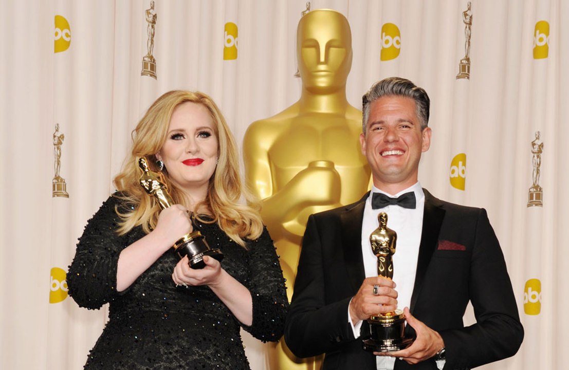 Adele’s new album isn’t finished yet.