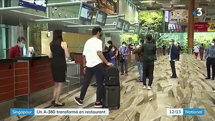 Singapour : un restaurant éphémère dans un Airbus A-380