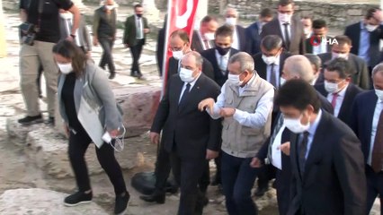 Bakan Varank, Denizli ziyaretini Loadikya Antik Kentinde gün batımına karşı tamamladı