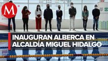 Inauguran alberca ''Gran Libertador'' en la alcaldía Miguel Hidalgo