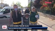 3 çocuğunun gözleri önünde vurulmuştu! 5 gün sonra teslim oldu