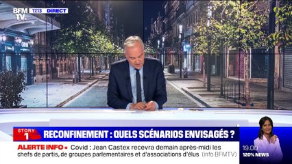 Télécharger la video: Story 1 : Quels scénarios envisagés pour un reconfinement ? - 26/10