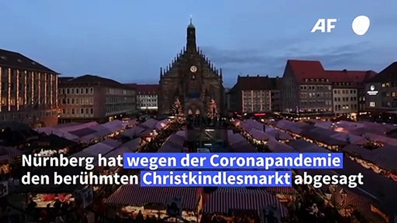 Nürnberg sagt wegen Corona Christkindlesmarkt ab
