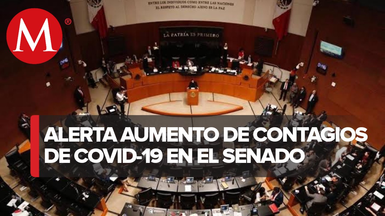 Refuerzan medidas de covid-19 en el Senado por aumento de contagios en legisladores