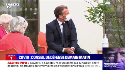 Story 4 : Un conseil de défense sur le Covid demain matin - 26/10