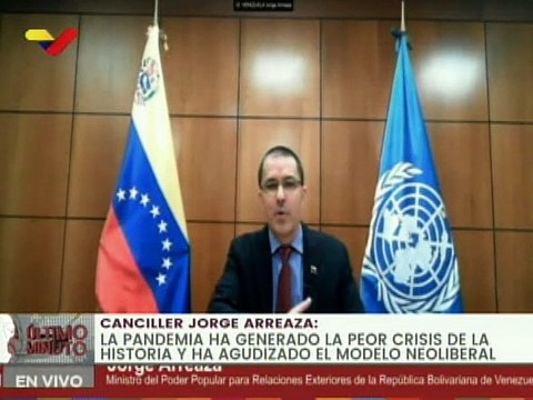 Venezuela aboga ante CEPAL por la solidaridad y cooperación por desafíos y crisis incrementada por la COVID-19