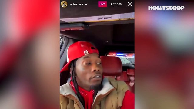 Cardi B’s Husband Offset DETAINED By Police During Trump Rally In Beverly Hills