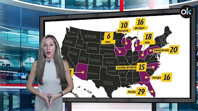 Swing States: ¿Qué son estados péndulos o bisagra en las elecciones de EEUU?