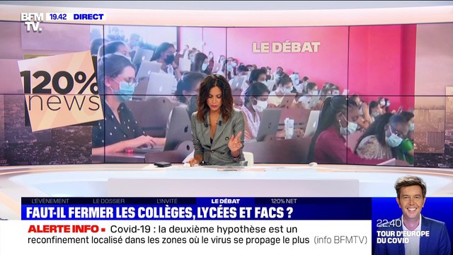 Faut-il fermer les collèges, lycées et facs ? - 26/10