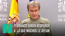 Fernando Simón  responde a lo que muchos le estaban afeando