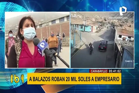 Carabayllo: ladrones roban 20 mil soles a empresario cuando iba a pagar a sus trabajadores