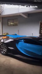 Ils construisent à la main une réplique de la Bugatti 3 Vision Gran Turismo