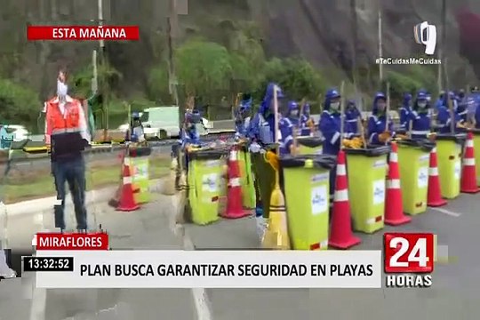 Municipalidad de Miraflores presentó plan que busca garantizar seguridad en playas