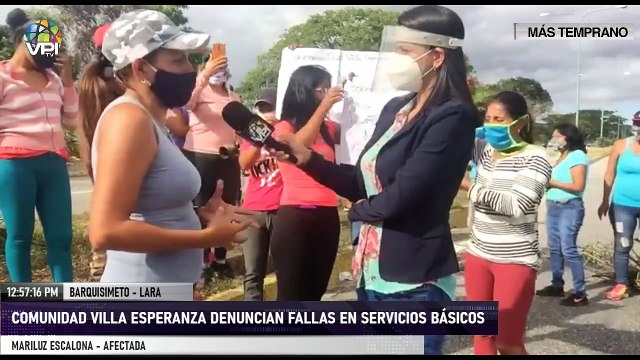 Más de 300 familias de Lara exigen mejoras en los servicios básicos - Lara - VPItv
